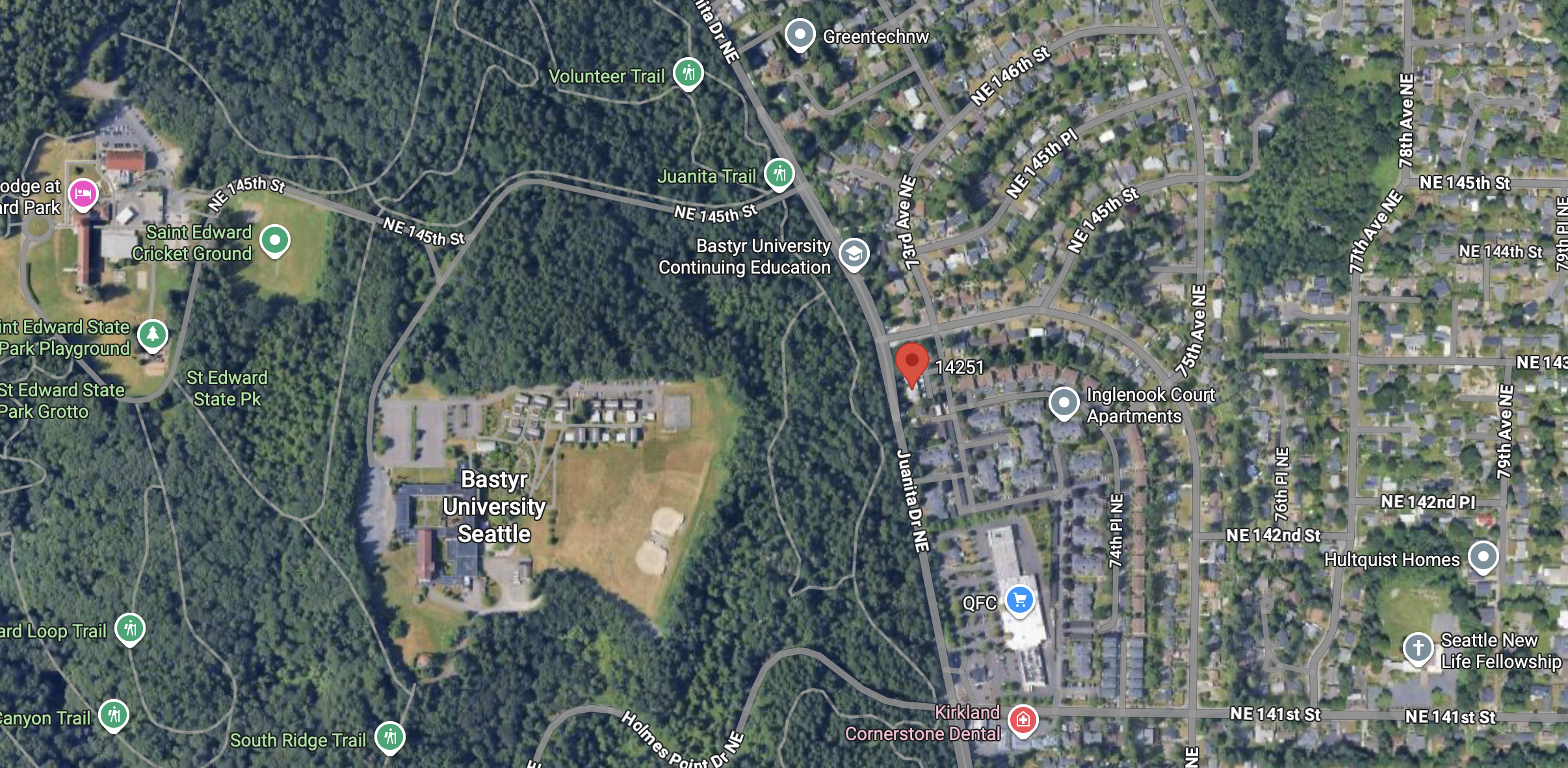 Location of Seattle Pelvic Therapy