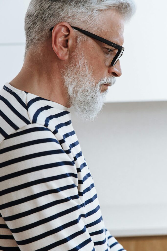 man researches PT after prostatectomy
